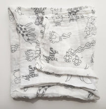 Load image into Gallery viewer, animals muslin