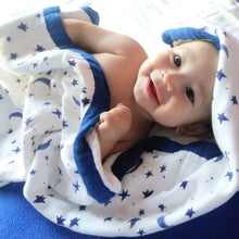 Load image into Gallery viewer, starry muslin blanket