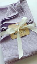 Cargar imagen en el visor de la galería, Raw lavender muslin