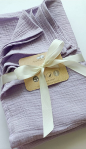 Raw lavender muslin