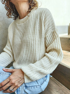 Crop sweater