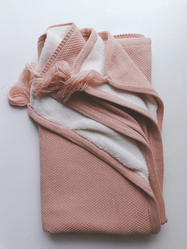 Pink London blanket