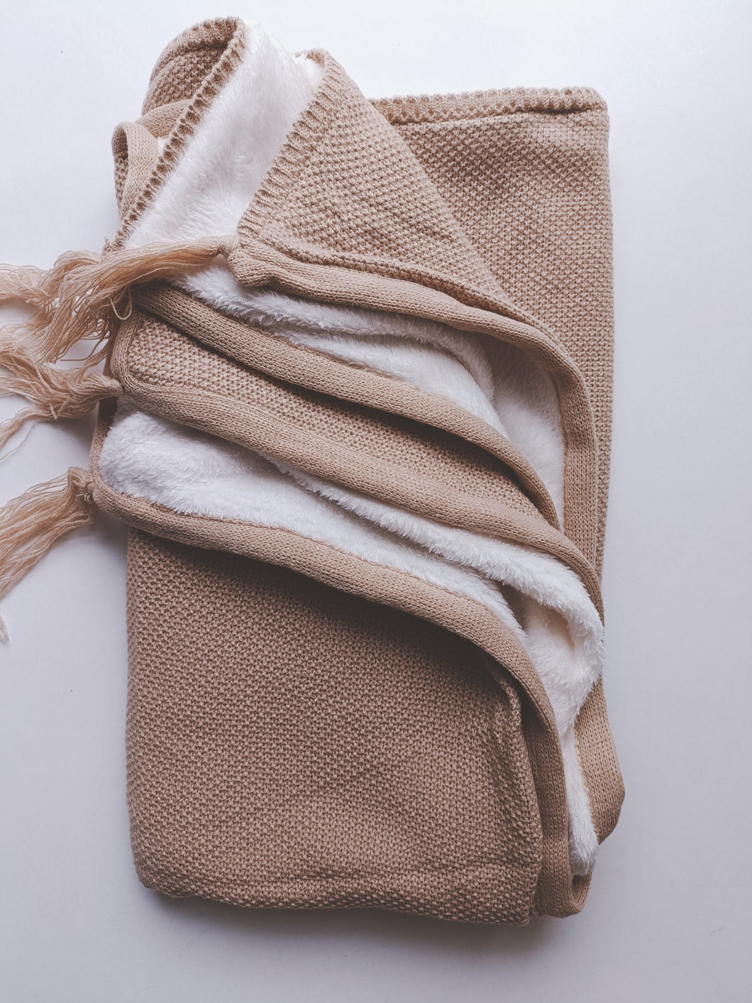 Beige London blanket