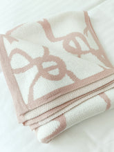 Cargar imagen en el visor de la galería, Rose bow blanket