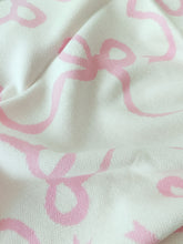Cargar imagen en el visor de la galería, Pink bow deluxe blanket