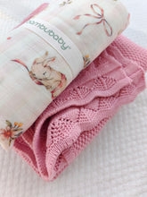 Cargar imagen en el visor de la galería, Cotton pink Bunny set