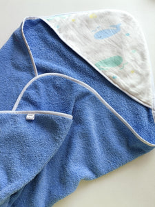 Blue beach towel