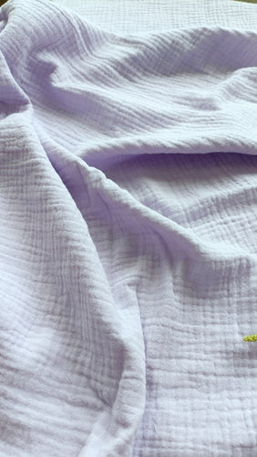 Raw lavender muslin