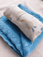 Cargar imagen en el visor de la galería, Cotton blue duck set