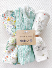 Load image into Gallery viewer, Mint bunny set