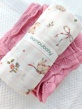 Cargar imagen en el visor de la galería, Cotton pink Bunny set