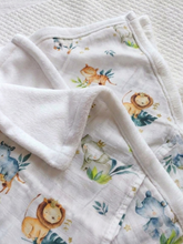 Cargar imagen en el visor de la galería, Puffy muslin blanket