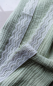 Deluxe lace swaddle