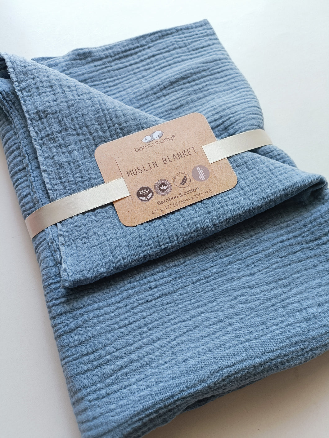 Deep blue linen