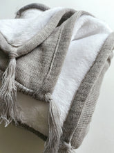 Load image into Gallery viewer, Grey Nordic blanket