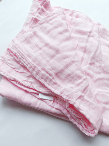 Baby pink swaddle