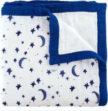 Load image into Gallery viewer, starry muslin blanket