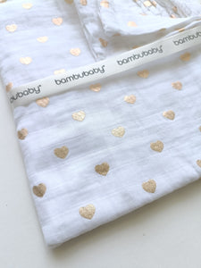 golden hearts muslin