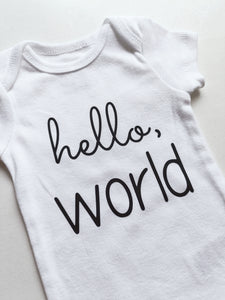Hello world suit