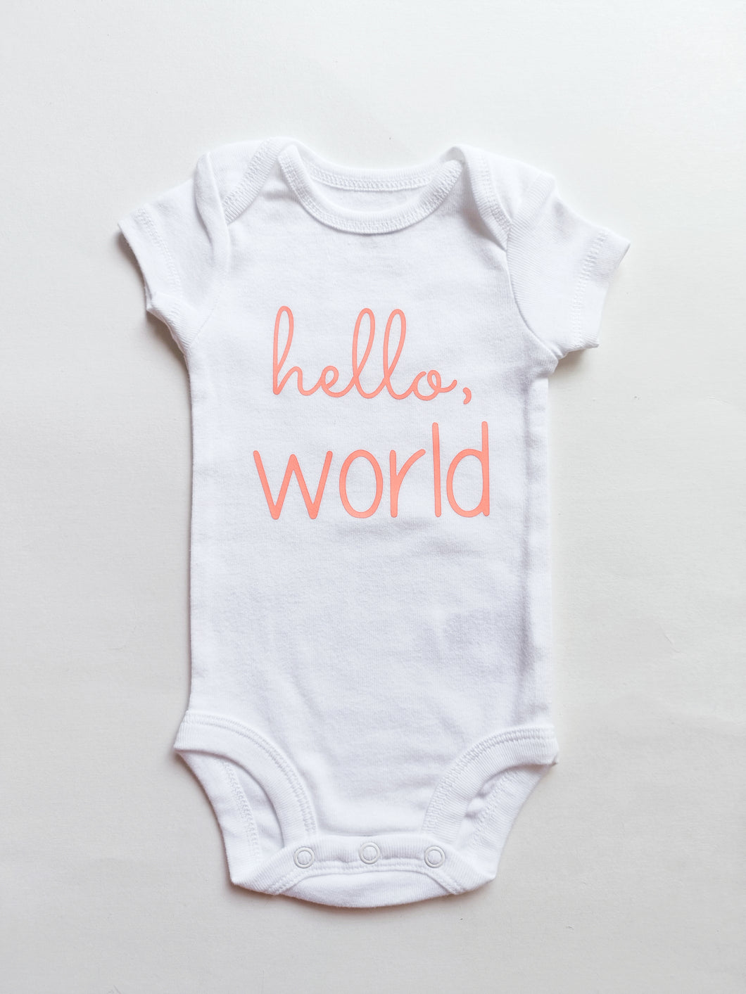 Pink Hello world suit